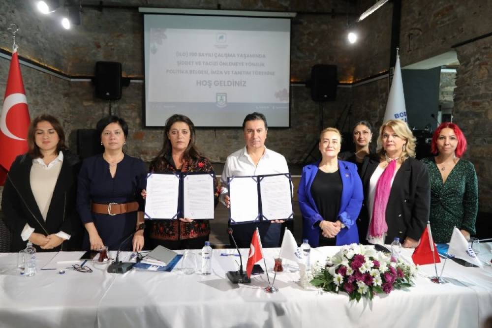 Bodrum'da ILO 190 Belgesi imzalandı
