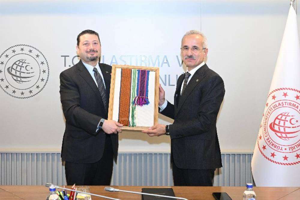 Bakan Uraloğlu'na Suudi Arabistan Büyükelçisi'nden ziyaret