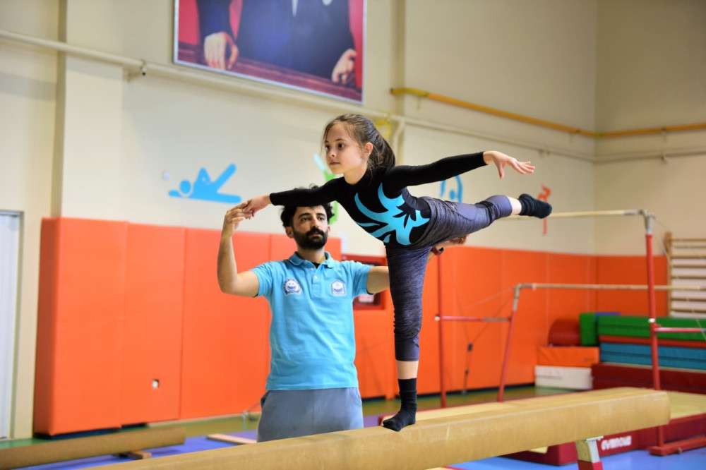 11 BİN 125 ÇOCUĞA CİMNASTİK EĞİTİMİ