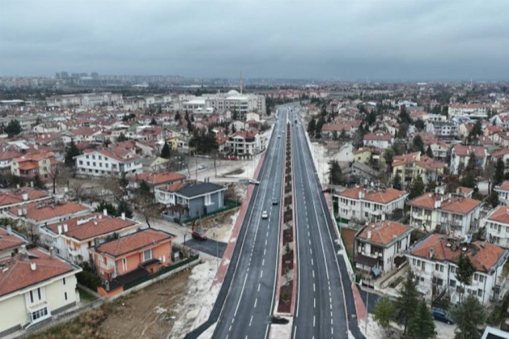 Konya'da Necmettin Erbakan Caddesi’nin bir etabı daha hizmete alındı