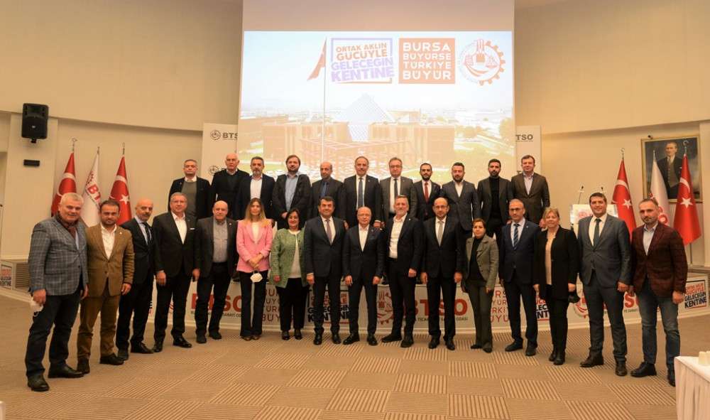 BTSO, AK Parti İl Yönetimini Ağırladı