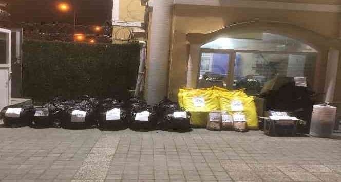 Büyükçekmece'de kaçak tütün operasyonu