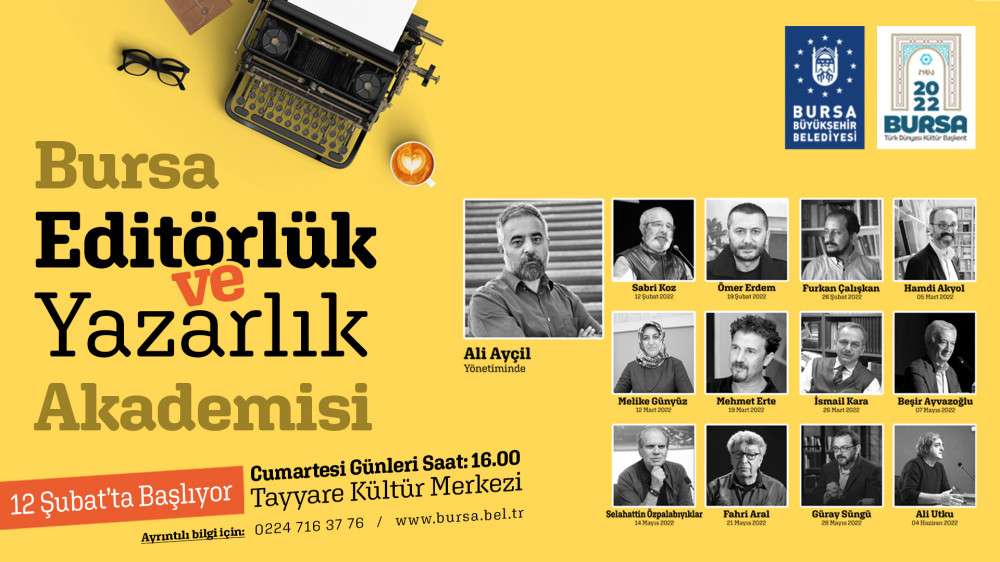 Büyükşehir’den editörlük ve yazarlık akademisi