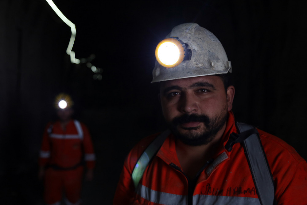 Gümüşhane'de maden işçileri yer altında yaşadıkları zorlukları anlattı