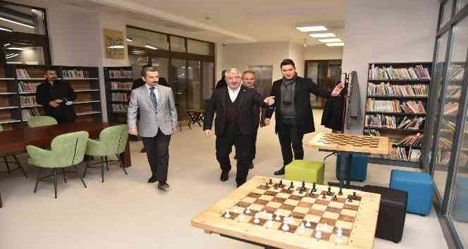 Hasan paşa kütüphanesi açıldı