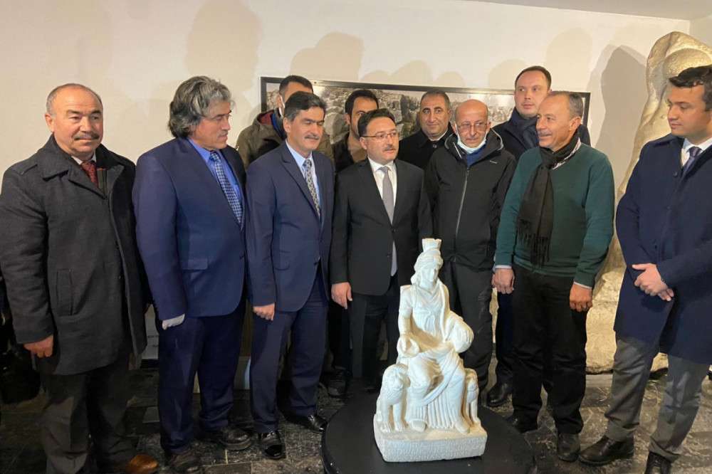 Kybele heykeli Afyonkarahisar'a geri döndü