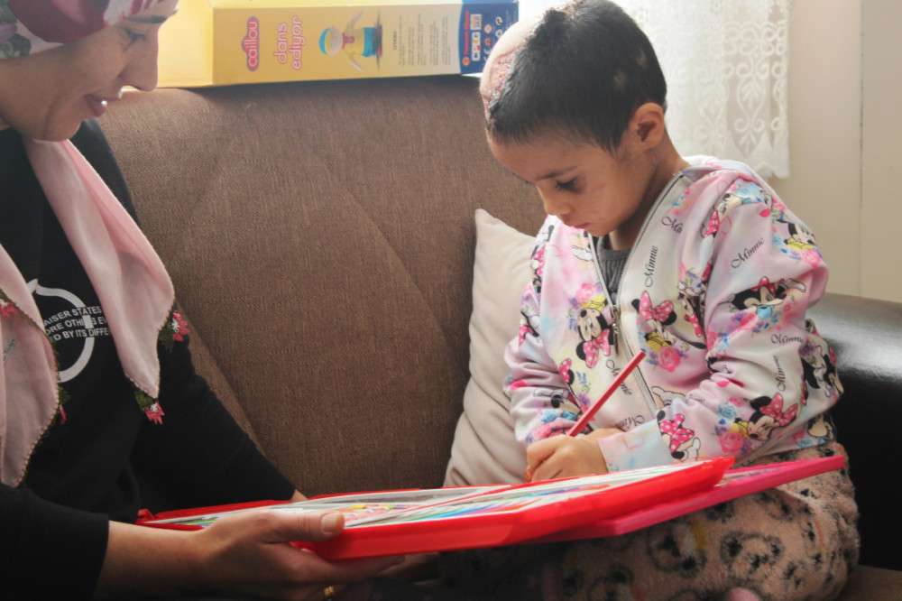 Minik Asiye taburcu oldu