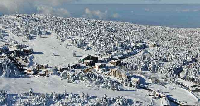 Uludağ'da kar kalınlığı 2 metre